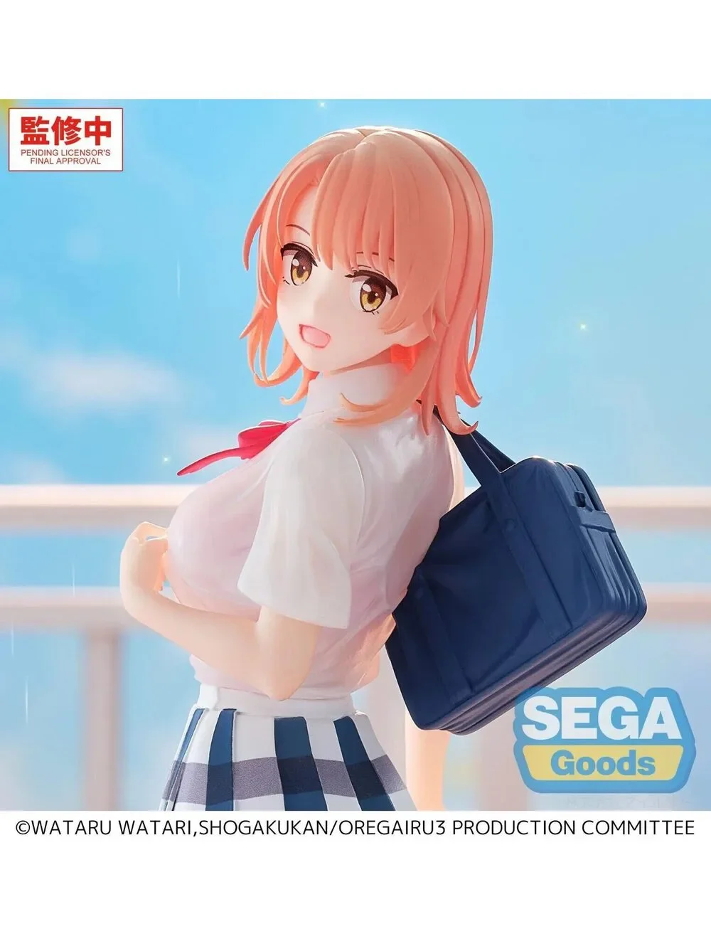 SEGA Goods X Stellar Anime Figure - Schoolgirl Iroha in Uniform with Bag
